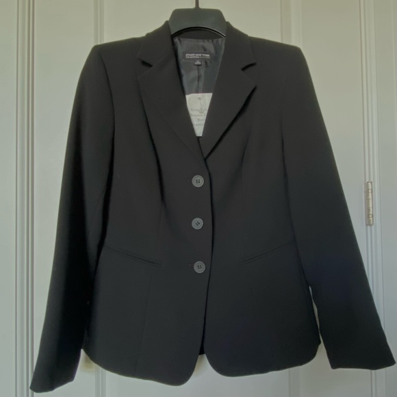 Jones New York Black Blazer - Picture 1 of 3
